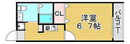 casamentoCINTAカーサ・チンタ 1Kの間取図画像