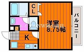 岡山県岡山市南区浜野1丁目（賃貸アパート1K・1階・26.90㎡） その2