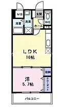 岡山県岡山市南区豊成2丁目（賃貸マンション1LDK・6階・40.50㎡） その2