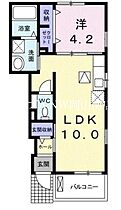 岡山県岡山市南区福富東2丁目（賃貸アパート1LDK・1階・37.76㎡） その2