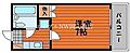 新保マンション1階2.2万円