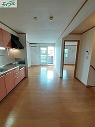 JR宇野線 常山駅 徒歩23分の賃貸アパート 2階2LDKのリビング/ダイニング