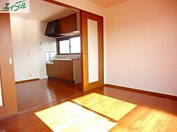 JR宇野線 大元駅 徒歩12分の賃貸アパート 1階3DKのリビング/ダイニング