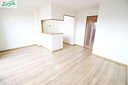 岡山電気軌道清輝橋線 清輝橋駅 徒歩26分の賃貸マンション 5階1LDKのリビング/ダイニング