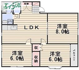 JR宇野線 迫川駅 徒歩19分 2階/-