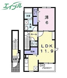 JR山陽本線 岡山駅 バス49分 南輝小学校前下車 徒歩5分 2階/-