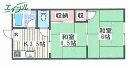 JR宇野線 大元駅 徒歩25分 2階/-