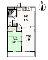 Grecian  ｜ 岡山県岡山市北区野田4丁目（賃貸アパート1LDK・2階・42.23㎡） その2