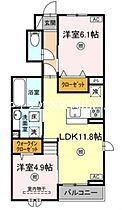 ソレイユ　Ｂ棟  ｜ 岡山県岡山市北区白石西新町（賃貸アパート2LDK・1階・53.20㎡） その2