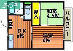 プロスペリーテ西古松　Ｂ棟 2階