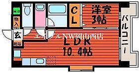 ラ・ホヤ・ハナクマ  ｜ 岡山県岡山市北区中仙道1丁目（賃貸マンション1LDK・5階・32.00㎡） その2