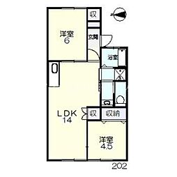 コーポラス田中 1階