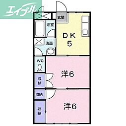 ホワイトピア穐田 2階