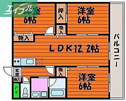 ベンビレッジ平田東公園 2階