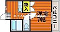 リバーシティ都3階3.5万円