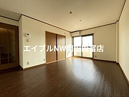 JR山陽本線 西川原駅 徒歩6分の賃貸マンション 3階2LDKのリビング/ダイニング