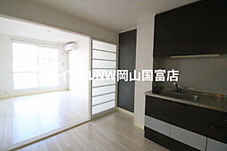 JR山陽本線 西川原駅 徒歩3分の賃貸アパート 1階2DKのリビング/ダイニング