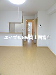 岡山電気軌道東山本線 東山・おかでんミュージアム駅駅 徒歩33分の賃貸アパート 2階1LDKのリビング/ダイニング