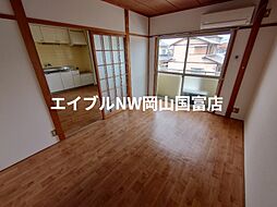 JR山陽本線 高島駅 徒歩8分の賃貸アパート 2階2DKのリビング/ダイニング