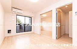 JR山陽本線 高島駅 徒歩14分の賃貸アパート 2階2LDKのリビング/ダイニング