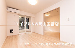 JR山陽本線 高島駅 徒歩16分の賃貸アパート 1階1LDKのリビング/ダイニング