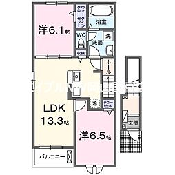 JR山陽本線 高島駅 徒歩12分 2階/-