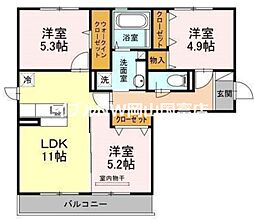 JR山陽本線 西川原駅 徒歩14分 2階/-