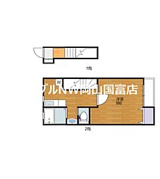 JR山陽本線 東岡山駅 徒歩8分 2階/-