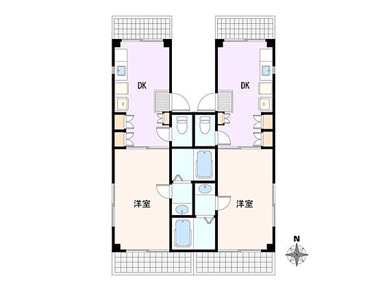 間取(2～4階...