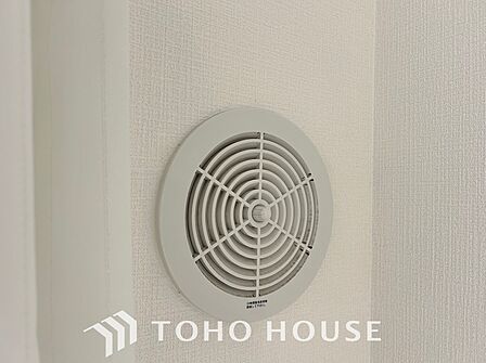 綺麗な家を実現するための設備。常に綺麗な空気を循環することで、お家の中を新鮮な環境にしてれます。