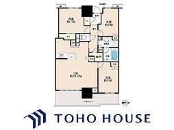 幕張ベイパークライズゲートタワー 3LDKの間取図画像