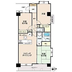セレナハイム千葉椿森 3LDKの間取図画像