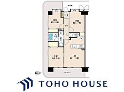 ライオンズプラザ稲毛海岸 3LDKの間取図画像