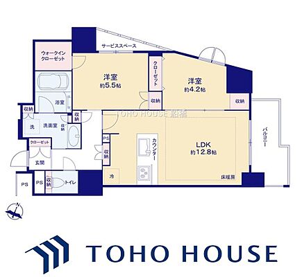 間取り デュオヒルズ千葉中央 3階/-