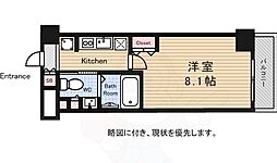 ＡＺＥＳＴ田無 1階1Kの間取り
