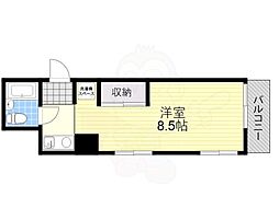 サンハイツ田辺 2階