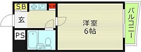 大阪府大阪市都島区大東町１丁目（賃貸マンション1K・4階・14.84㎡） その2