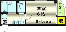 大阪府大阪市旭区中宮３丁目（賃貸マンション1K・3階・16.47㎡） その2