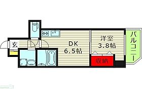 大阪府大阪市城東区永田１丁目（賃貸マンション1DK・3階・27.45㎡） その2