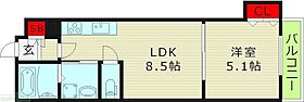 大阪府大阪市東成区大今里１丁目（賃貸アパート1LDK・1階・32.25㎡） その2