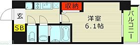 大阪府大阪市都島区都島本通４丁目（賃貸マンション1K・12階・22.42㎡） その2