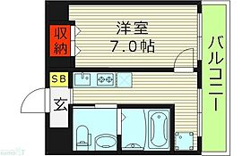 大阪府大阪市東成区中道２丁目（賃貸マンション1K・3階・24.00㎡） その2