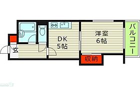 大阪府大阪市旭区大宮４丁目（賃貸マンション1DK・4階・27.72㎡） その2