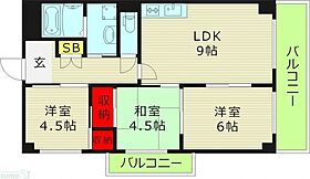 大阪府大阪市城東区東中浜９丁目（賃貸アパート3LDK・2階・54.00㎡） その2