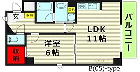 大阪府大阪市城東区野江１丁目（賃貸マンション1LDK・3階・42.45㎡） その2