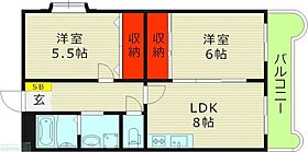 大阪府大阪市鶴見区今津南１丁目（賃貸マンション2LDK・3階・40.00㎡） その2