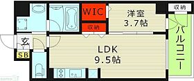 大阪府大阪市東成区深江北１丁目（賃貸マンション1LDK・5階・33.80㎡） その2