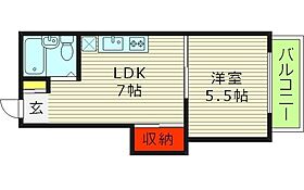 大阪府大阪市城東区中央３丁目（賃貸マンション1LDK・4階・35.00㎡） その2