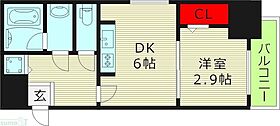 大阪府大阪市西区西本町２丁目（賃貸マンション1DK・10階・27.31㎡） その2