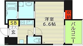 大阪府大阪市中央区松屋町住吉（賃貸マンション1K・6階・27.70㎡） その2